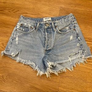 AGOLDE Parker vintage cut off shorts